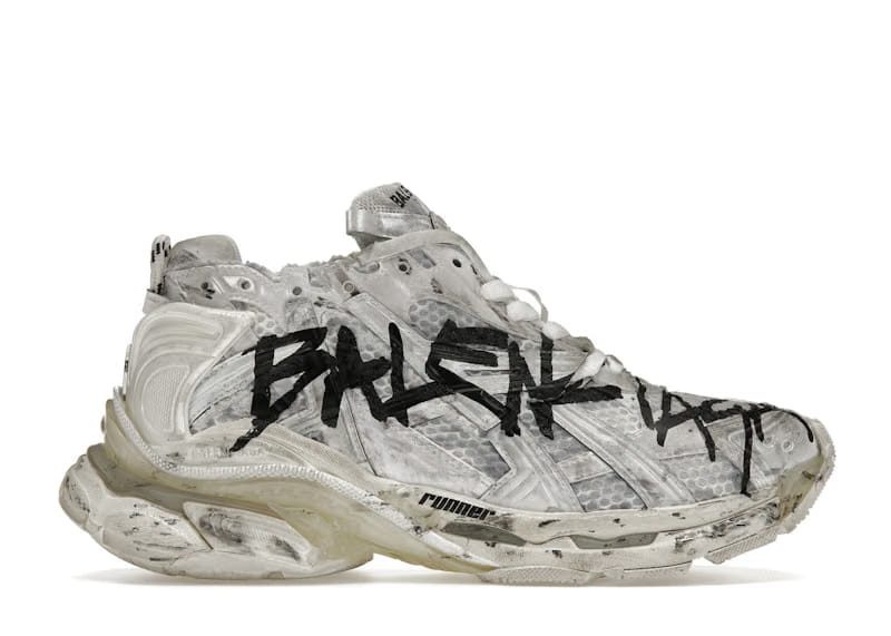 Balenciaga Runner Graffiti White Womens