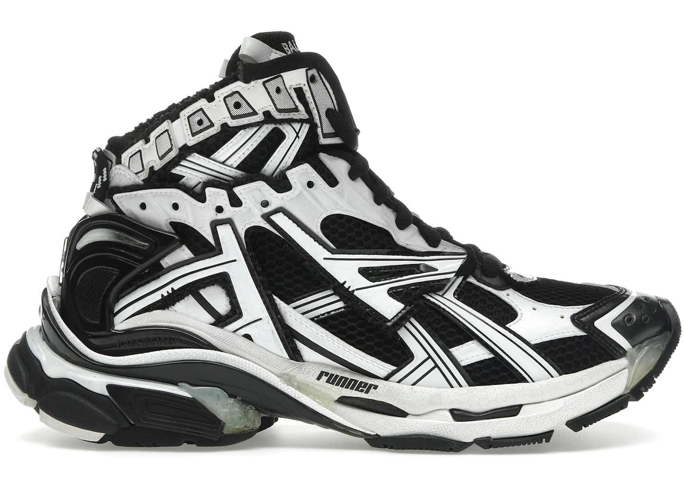 Balenciaga Runner High White Black