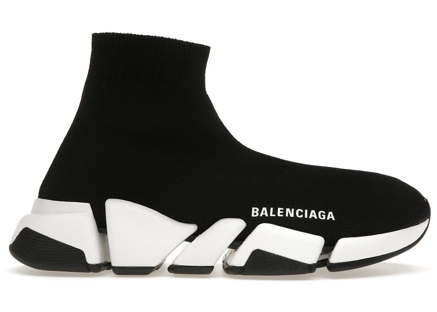 Balenciaga Speed 2.0 Black White Womens