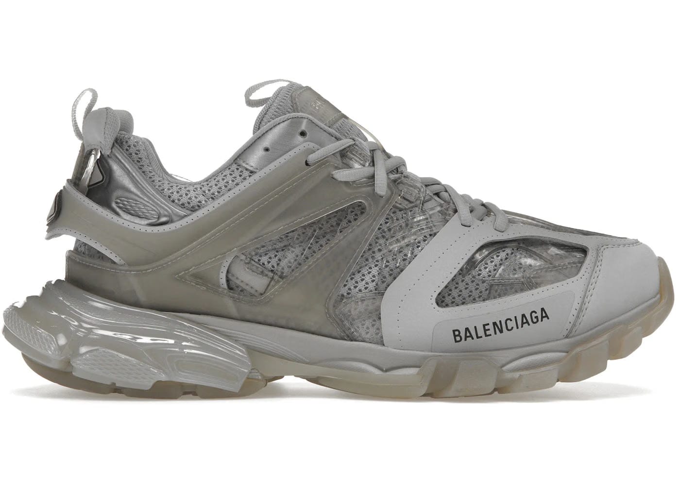 Balenciaga Track Sneaker Clear Sole - Light Grey