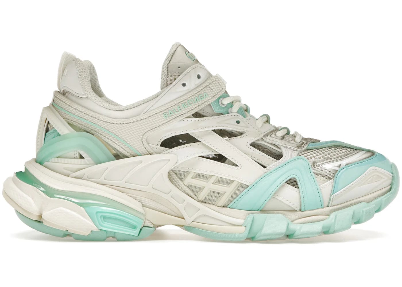 Balenciaga Wmns Track.2 Sneaker 'White Green'