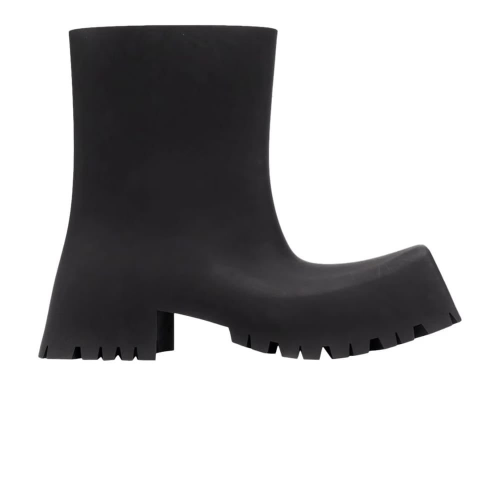Balenciaga Trooper Rubber Boot Black