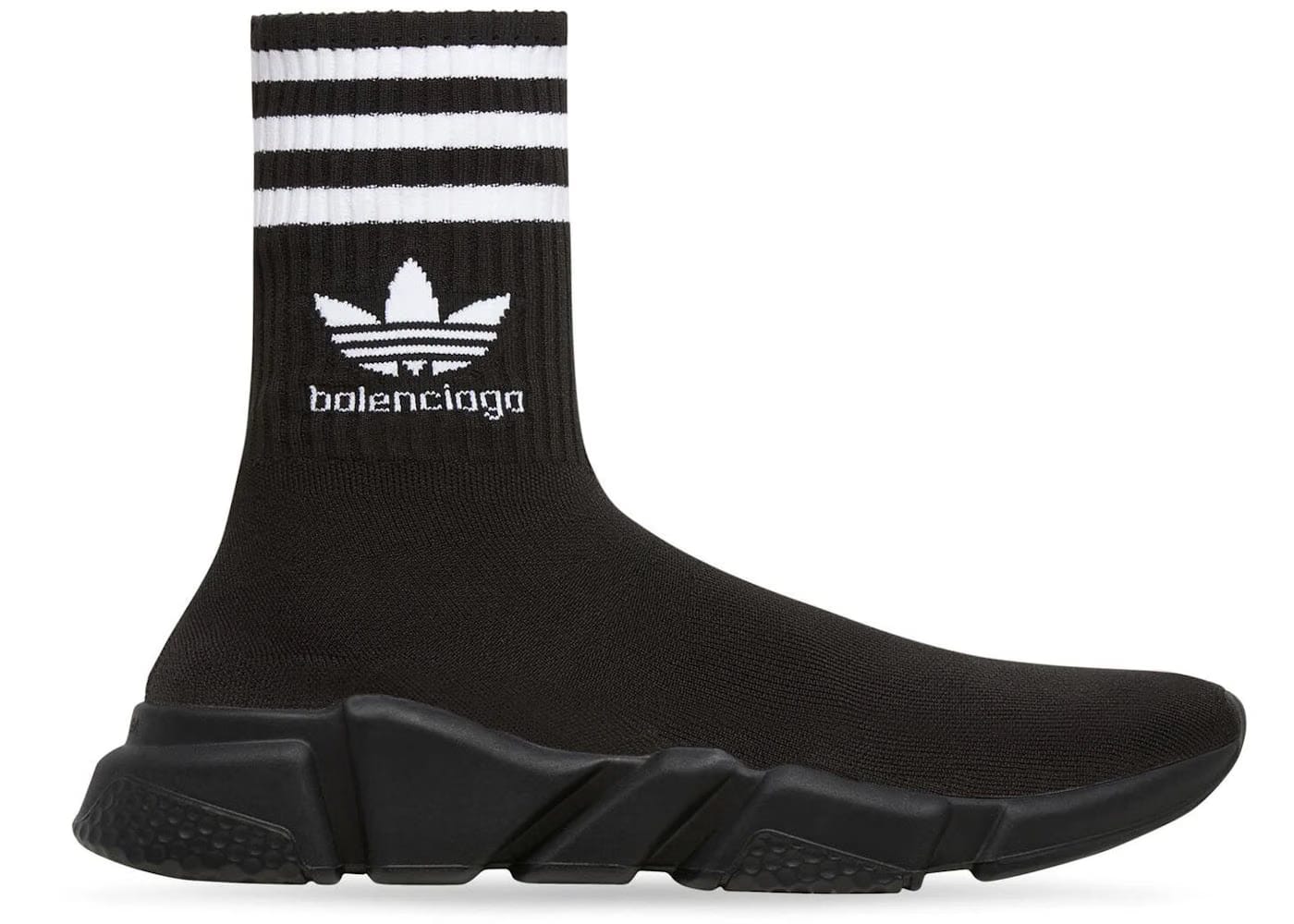 Balenciaga X Adidas Speed Trainer Black Womens