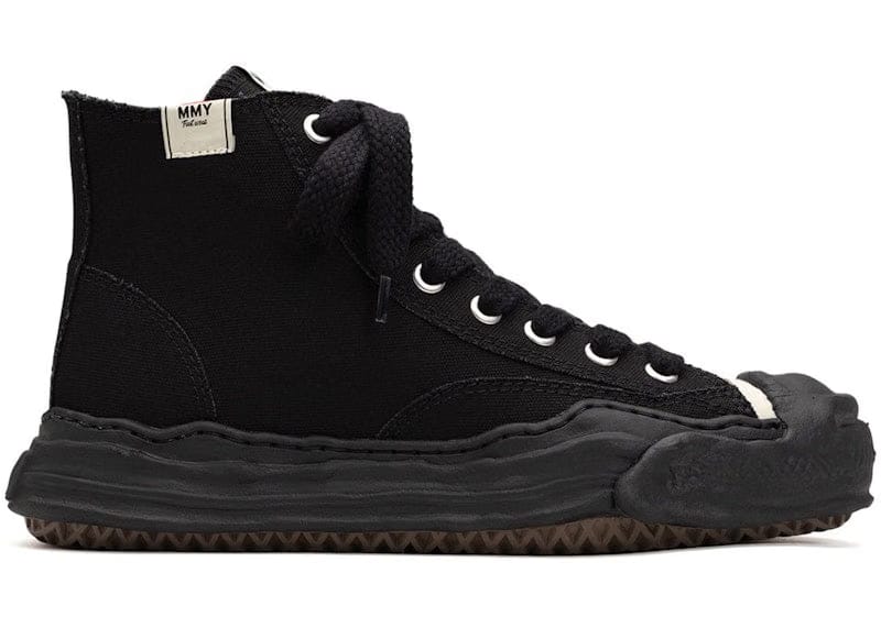Maison Mihara Yasuhiro Hank Og Sole Canvas Hi Black White