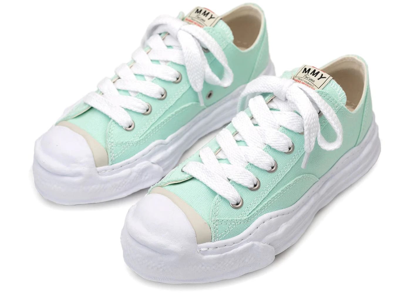 Maison Mihara Yasuhiro Hank Og Sole Canvas Low Light Blue
