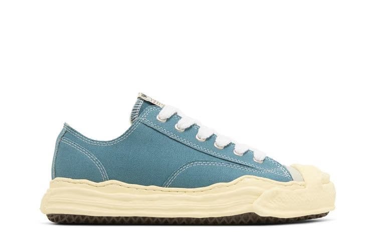 Maison Mihara Yasuhiro Hank Vintage Sole Canvas Low Blue