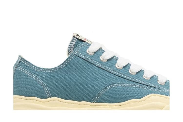 Maison Mihara Yasuhiro Hank Vintage Sole Canvas Low Blue