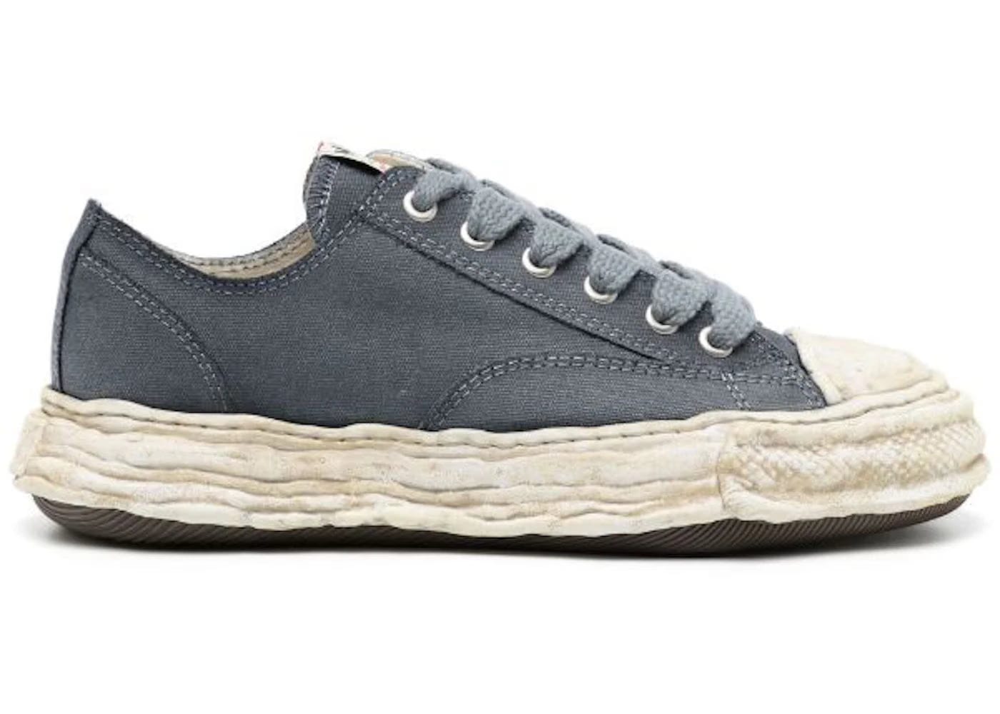 Maison Mihara Yasuhiro Peterson Low Garment Dyed - Black White