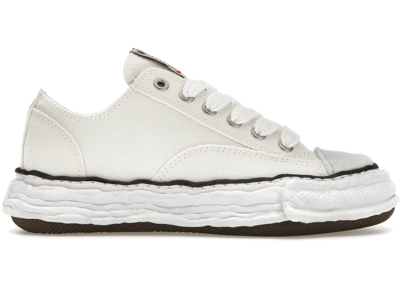 Maison Mihara Yasuhiro Peterson 23 Og Sole Canvas Low White