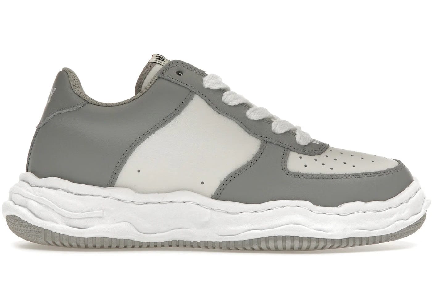 Maison Mihara Yasuhiro Wayne Og Sole Low White Grey