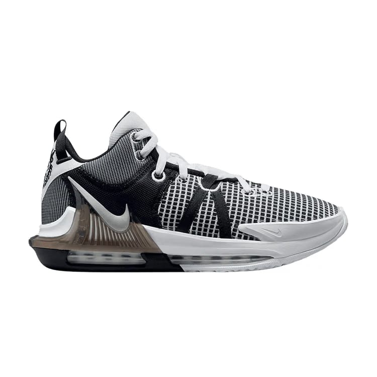 LeBron Witness 7 EP White/Metallic Silver