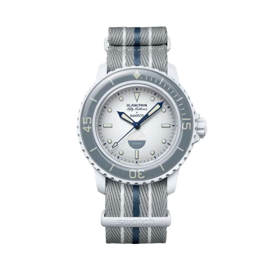 Swatch x Blancpain Antartic Ocean