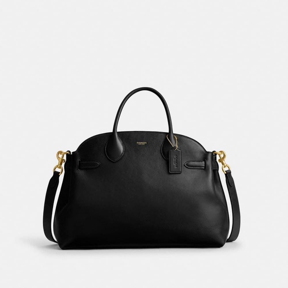 Coach Soft Empire Carryall Bag 40 Brass/Black
