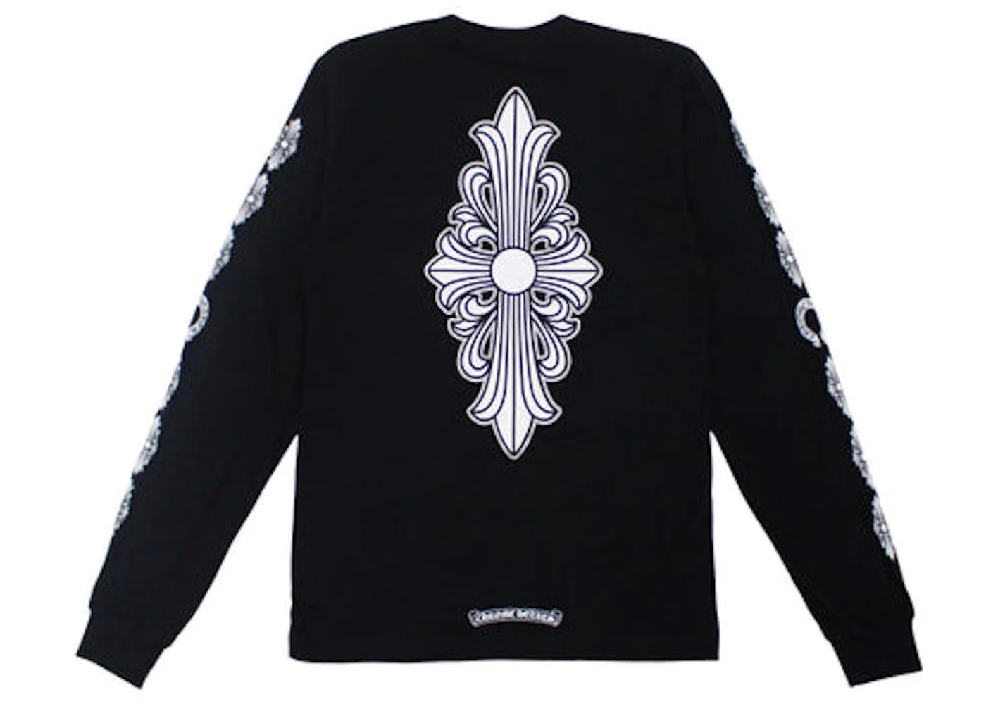 Chrome Hearts Floral Cross L/S T-Shirt Black