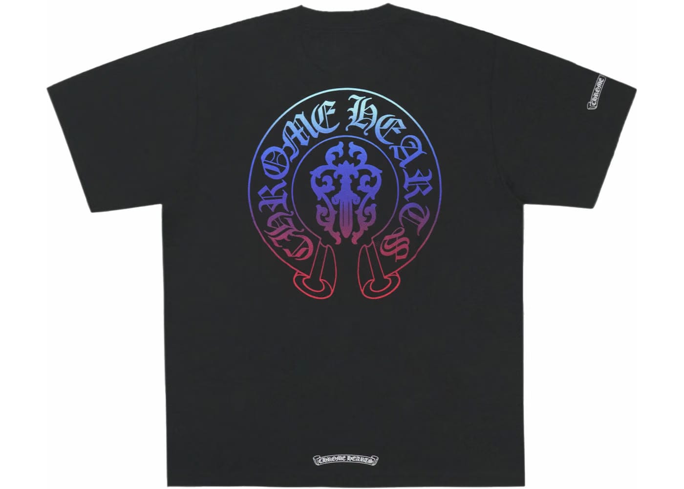 Chrome Hearts Gradient Dagger T-Shirt Black