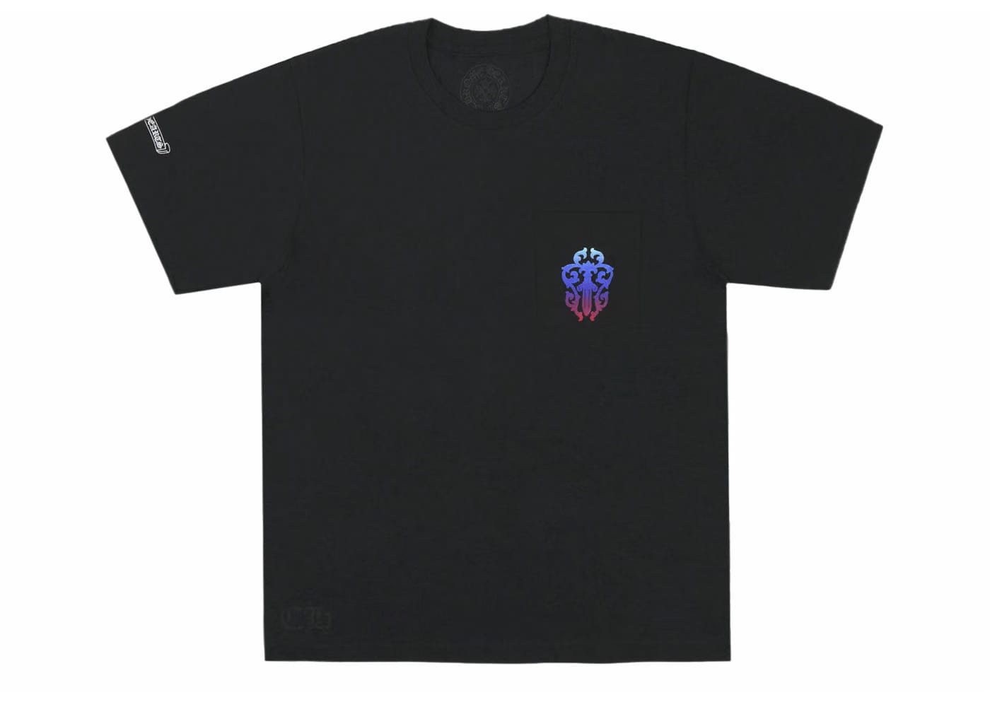 Chrome Hearts Gradient Dagger T-Shirt Black