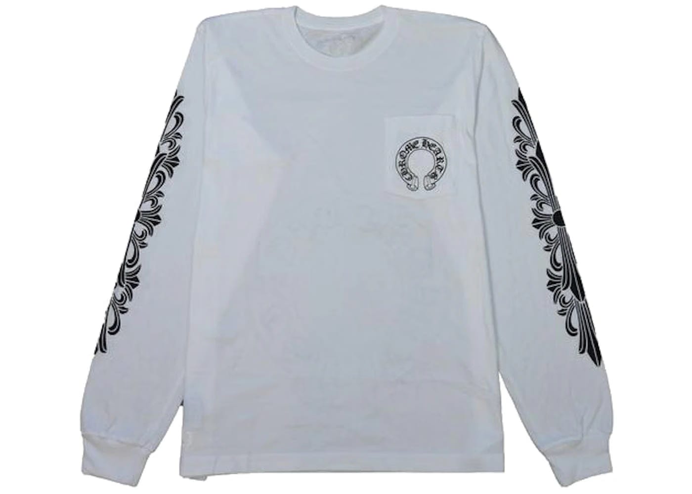 Chrome Hearts Horse Shoe L/S T-Shirt White