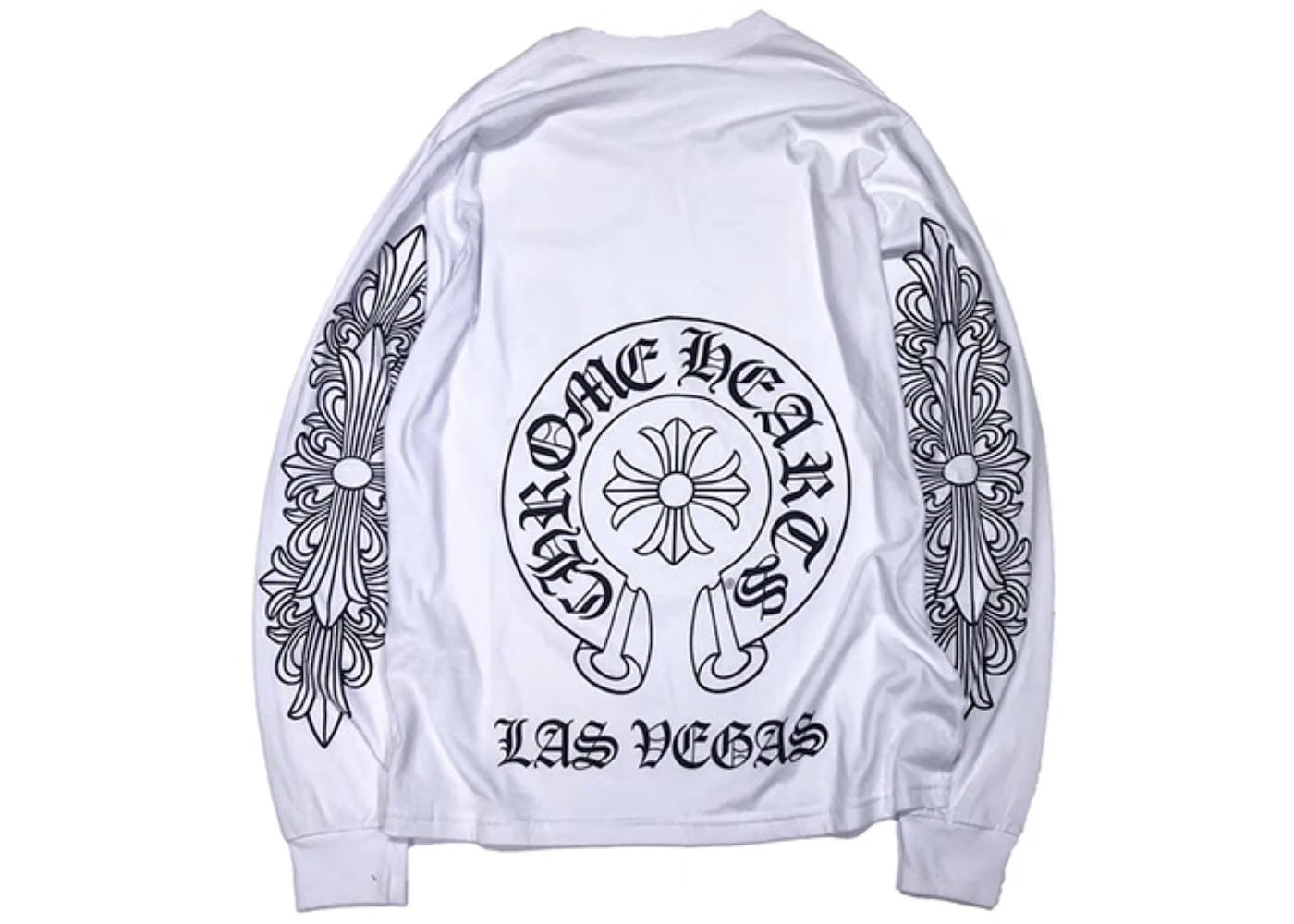 Chrome Hearts Las Vegas Exclusive L/S T-Shirt White