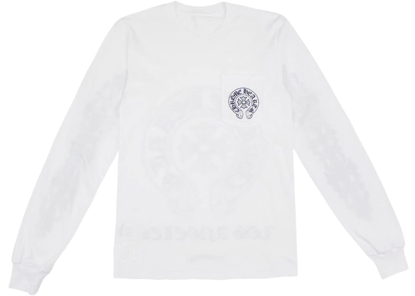 Chrome Hearts Los Angeles Excluisve L/S T-Shirt White