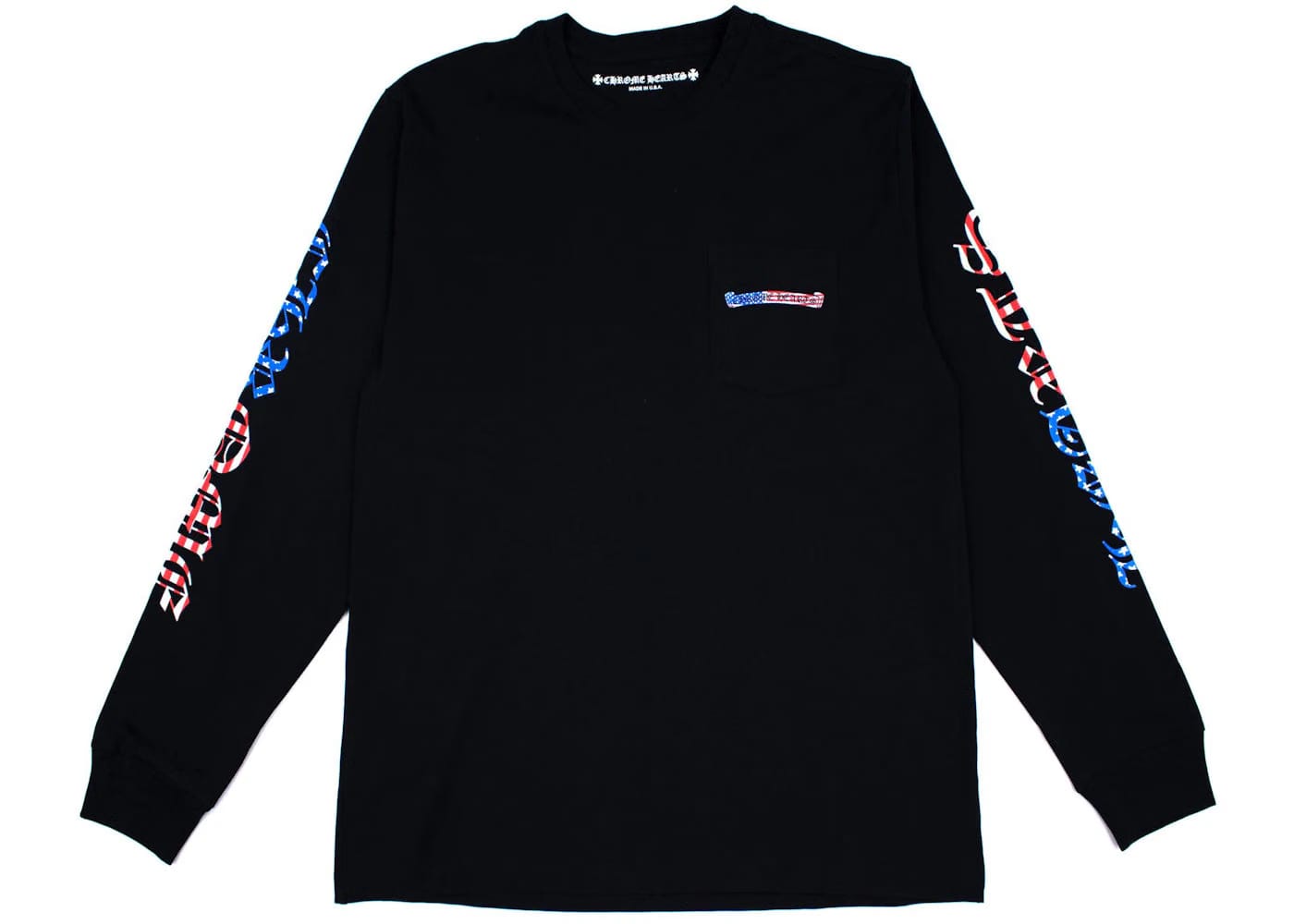 Chrome Hearts Matty Boy America L/S T-Shirt Black