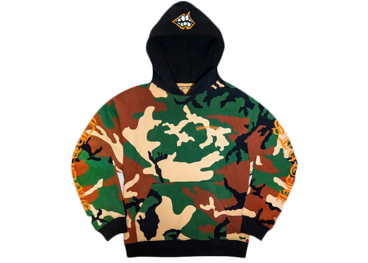 Chrome Hearts Matty Boy Caution Hoodie Camo