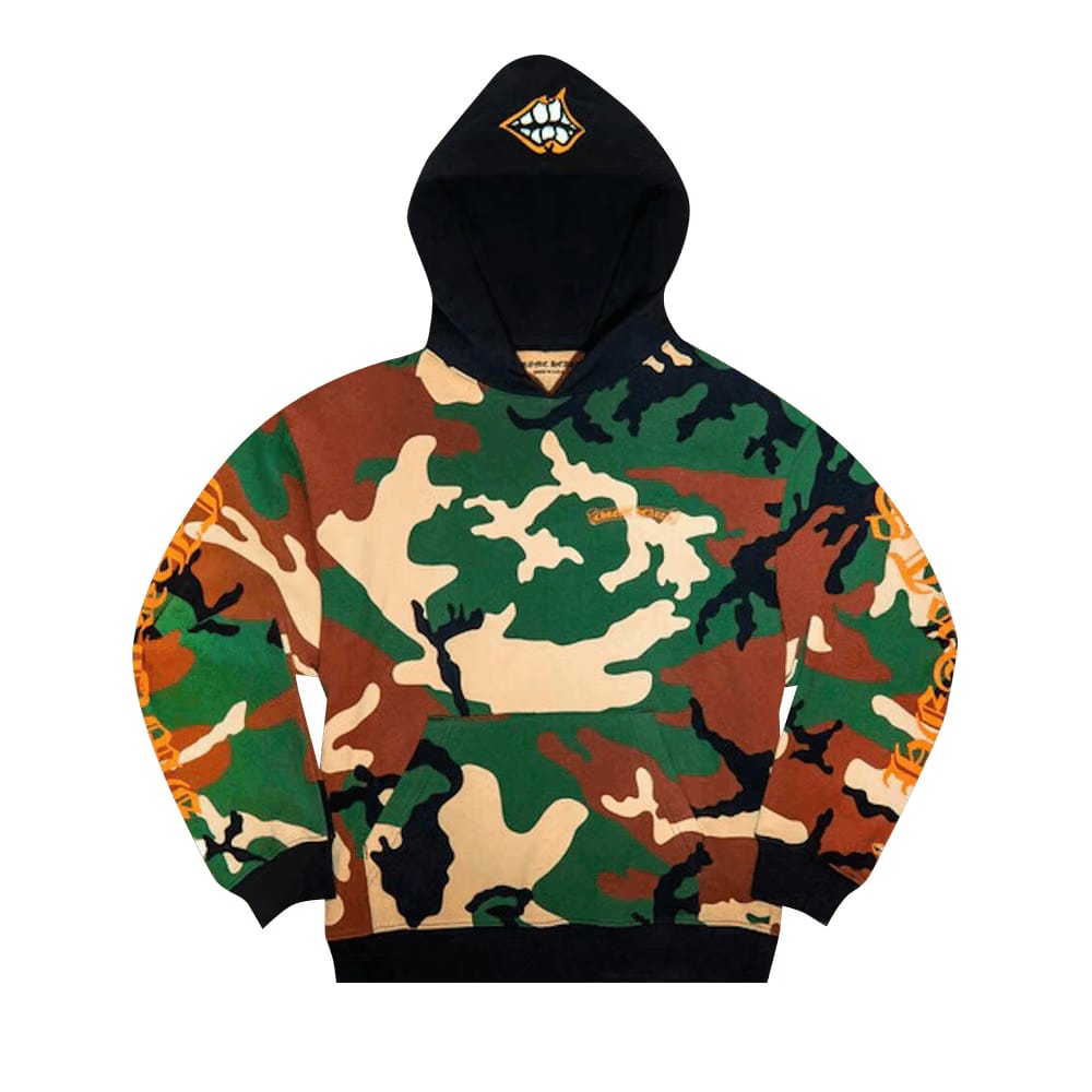 Chrome Hearts Matty Boy Caution Hoodie Camo