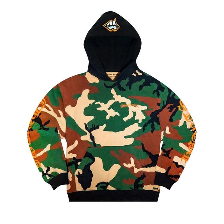 Chrome Hearts Matty Boy Caution Hoodie Camo
