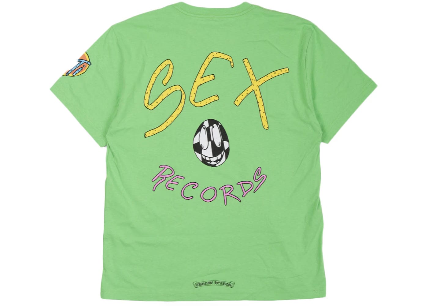 Chrome Hearts Matty Boy Sex Records T-Shirt Citrus