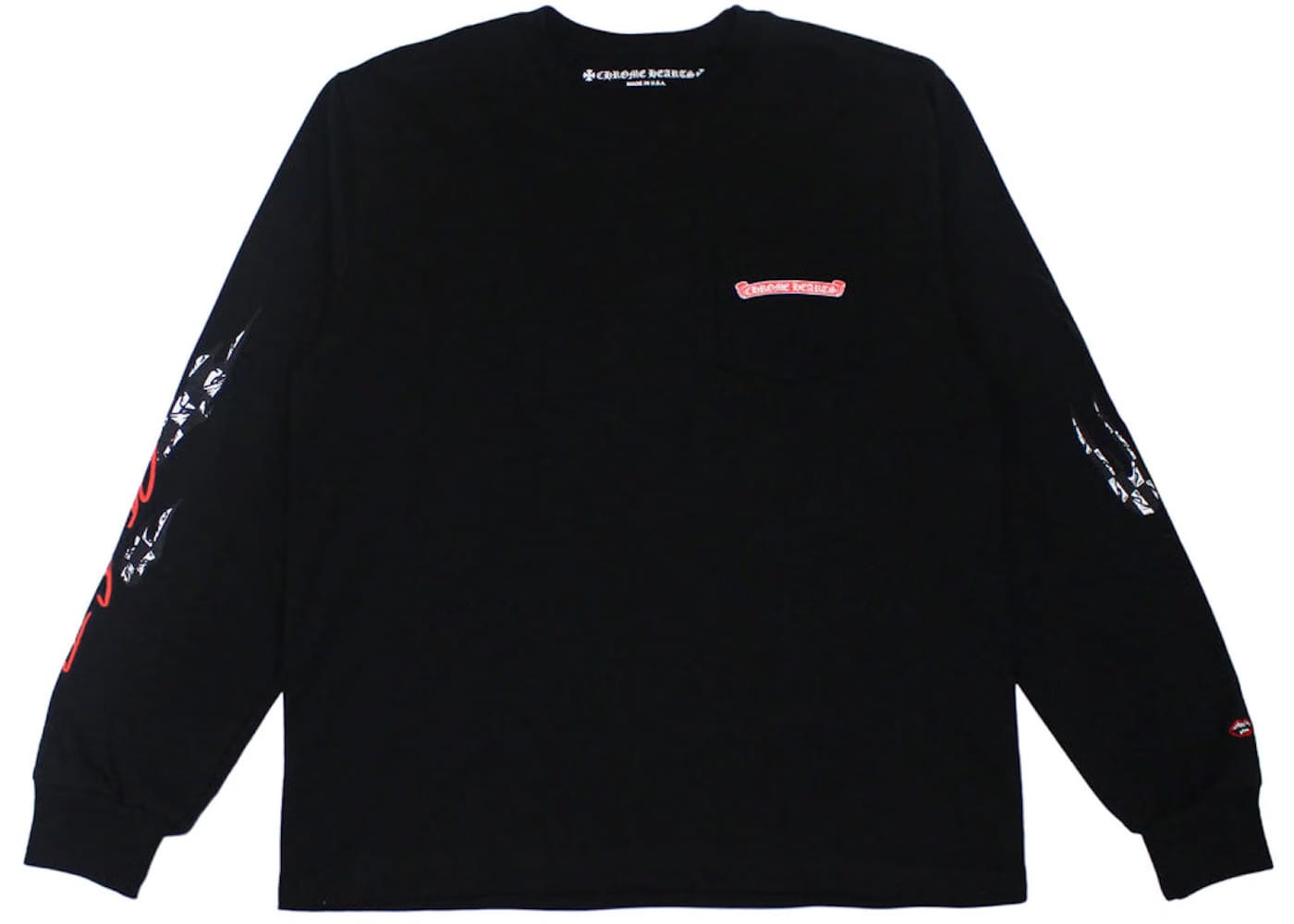 Chrome Hearts Matty Boy Stay Fast L/S T-Shirt Black