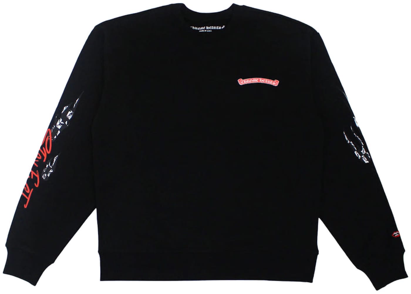 Chrome Hearts Matty Boy Stay Fast Sweater Black