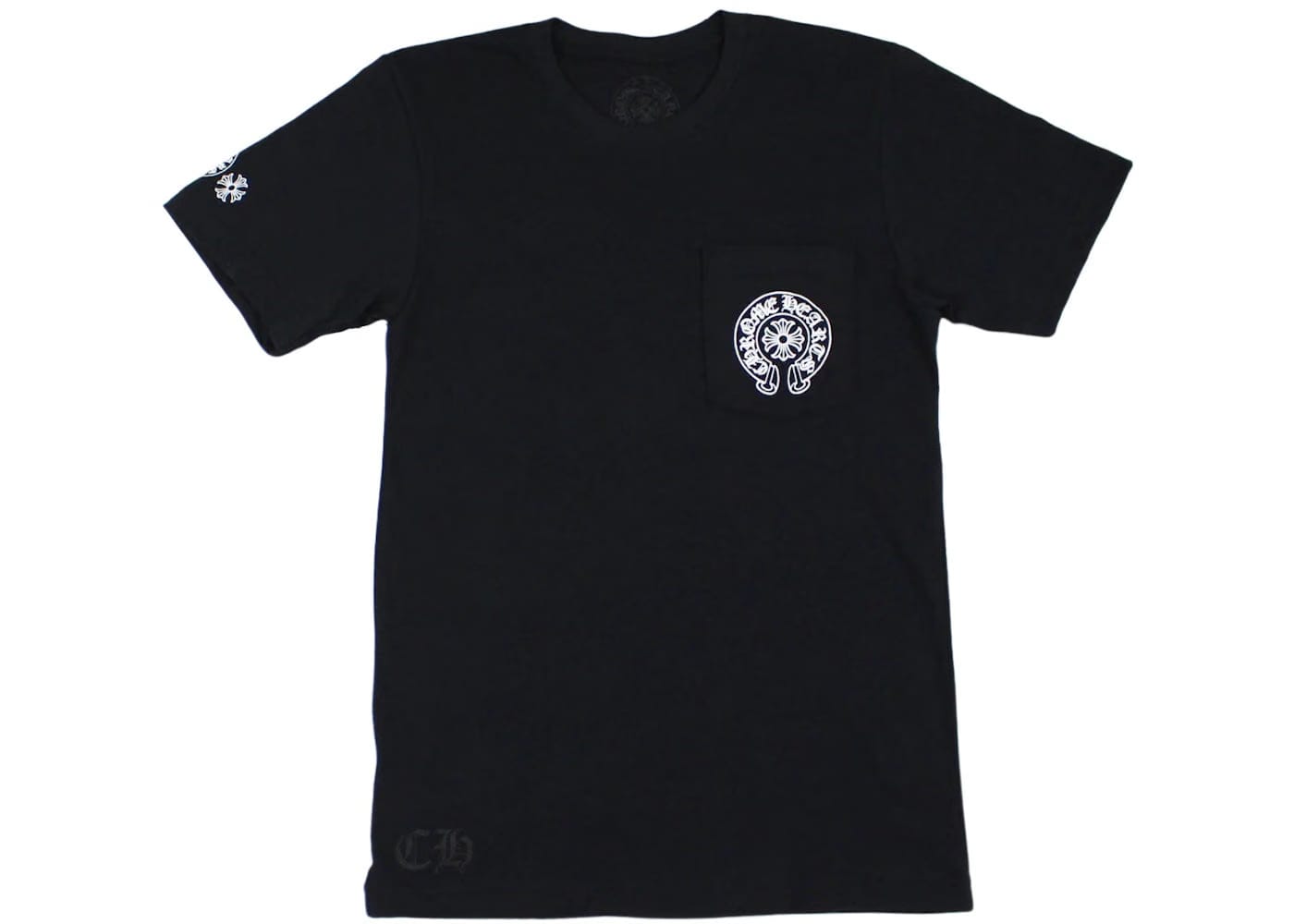 Chrome Hearts Multi Color Horse Shoe T-Shirt Black