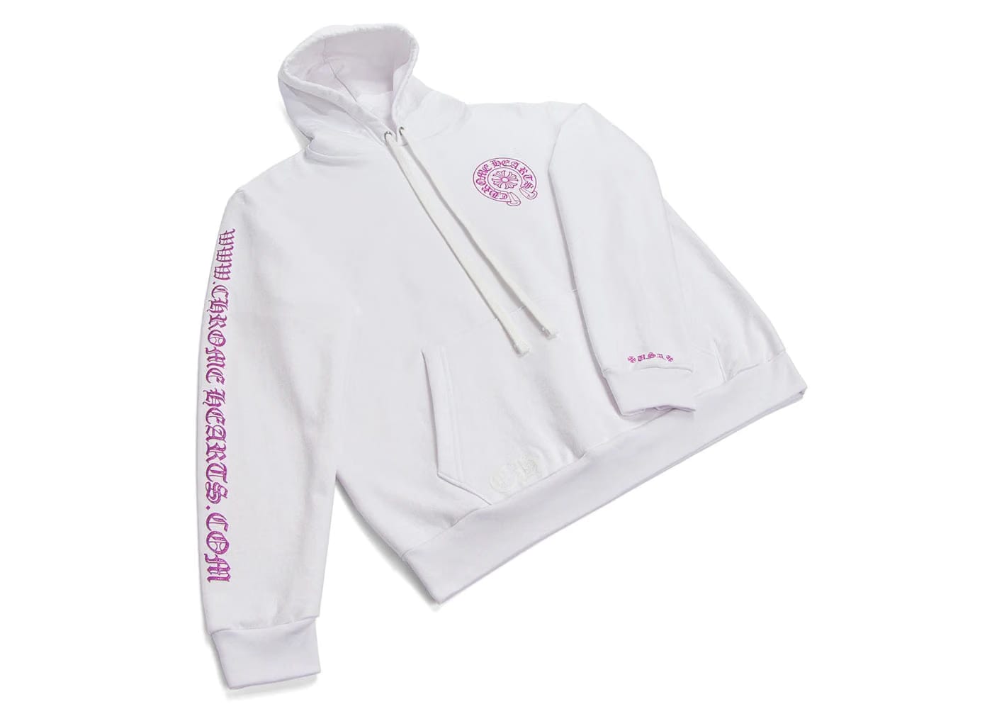 Chrome Hearts Www.Chromehearts.Com Hoodie Purple Glitter