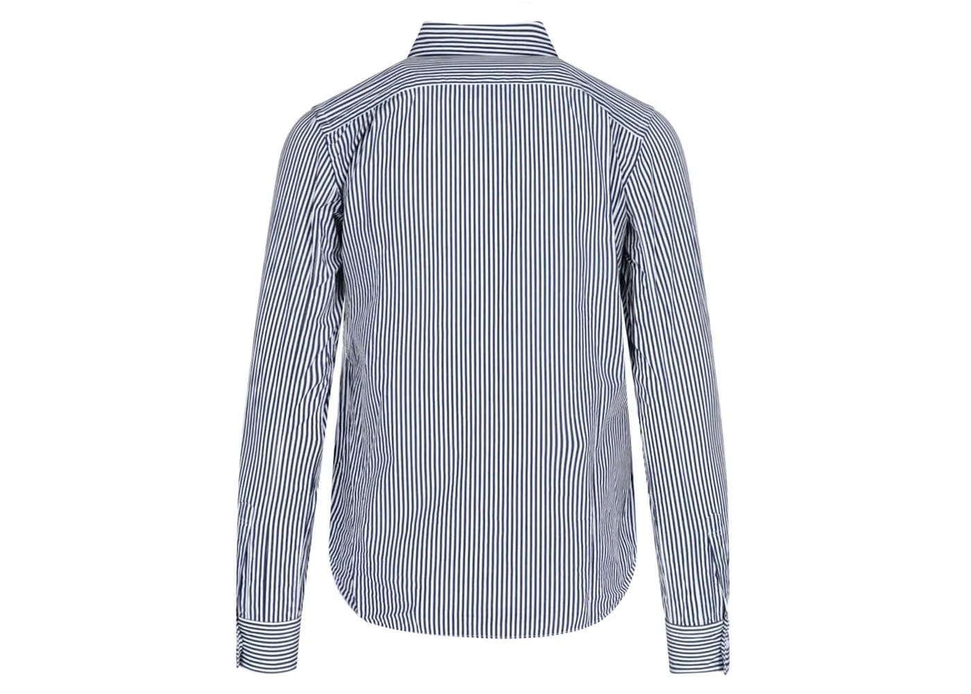 Comme des Garçons PLAY Stripe Woven Shirt Blue