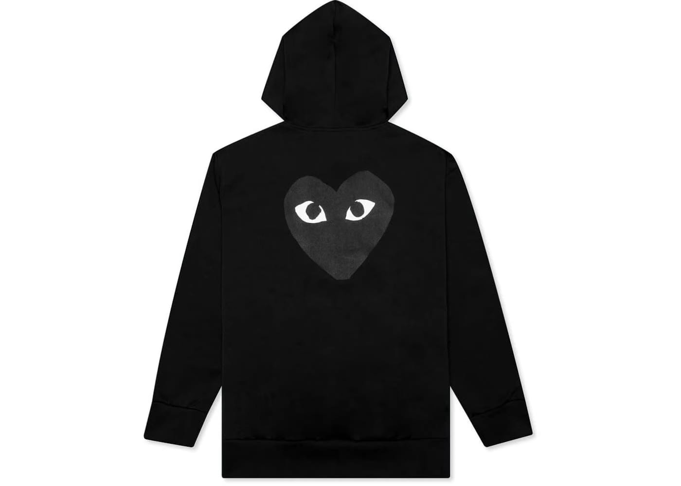 Comme des Garçons PLAY Zip-Up Sweatshirt Black