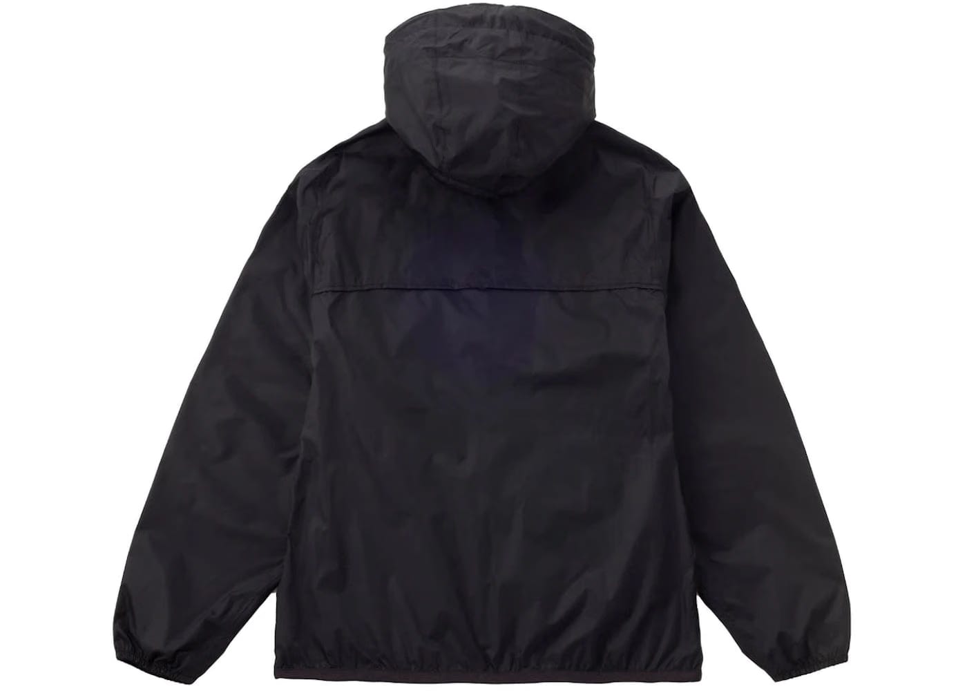 Comme Des Garcons Play x K-Way Logos Full Zip Jacket Beige Black