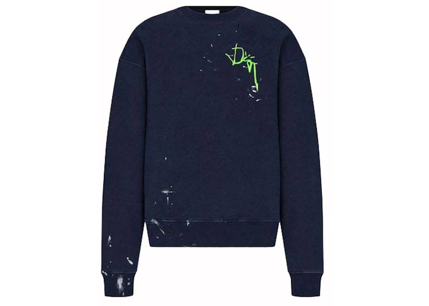 Dior x Cactus Jack Oversized Sweatshirt Navy