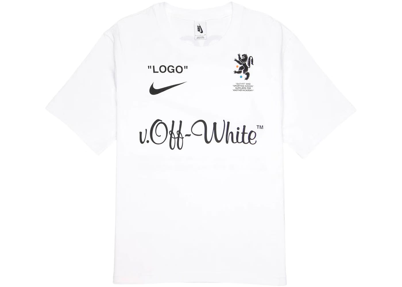 Nikelab x Off-White Mercurial Nrg x T-Shirt White