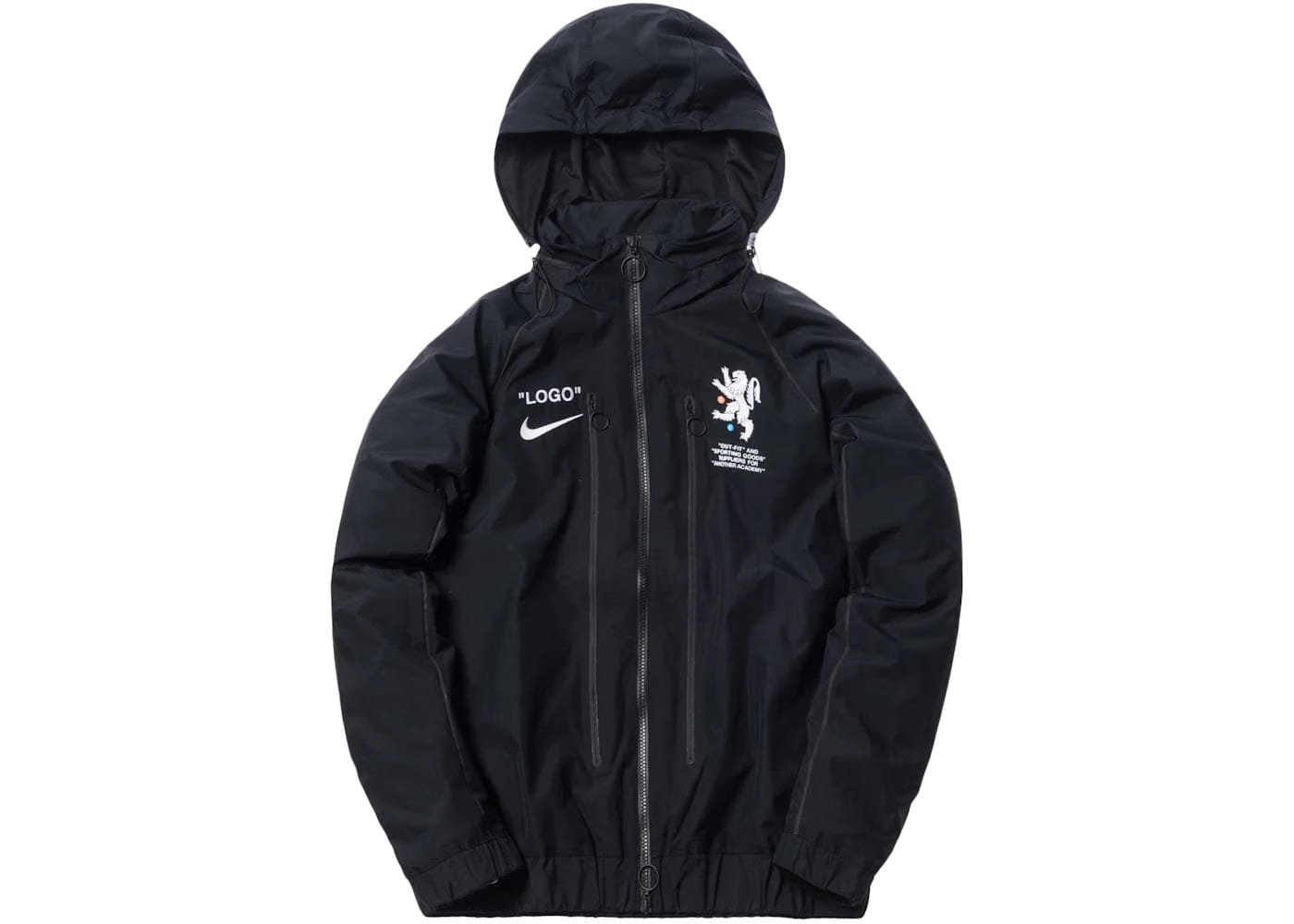 Nikelab x Off-White Mercurial Nrg x Track Jacket Black