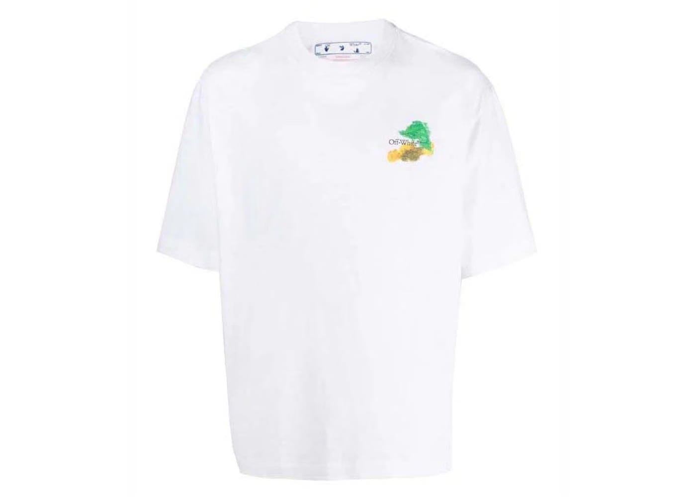 Off-White Brush Arrow Skate T-Shirt White/Multicolor