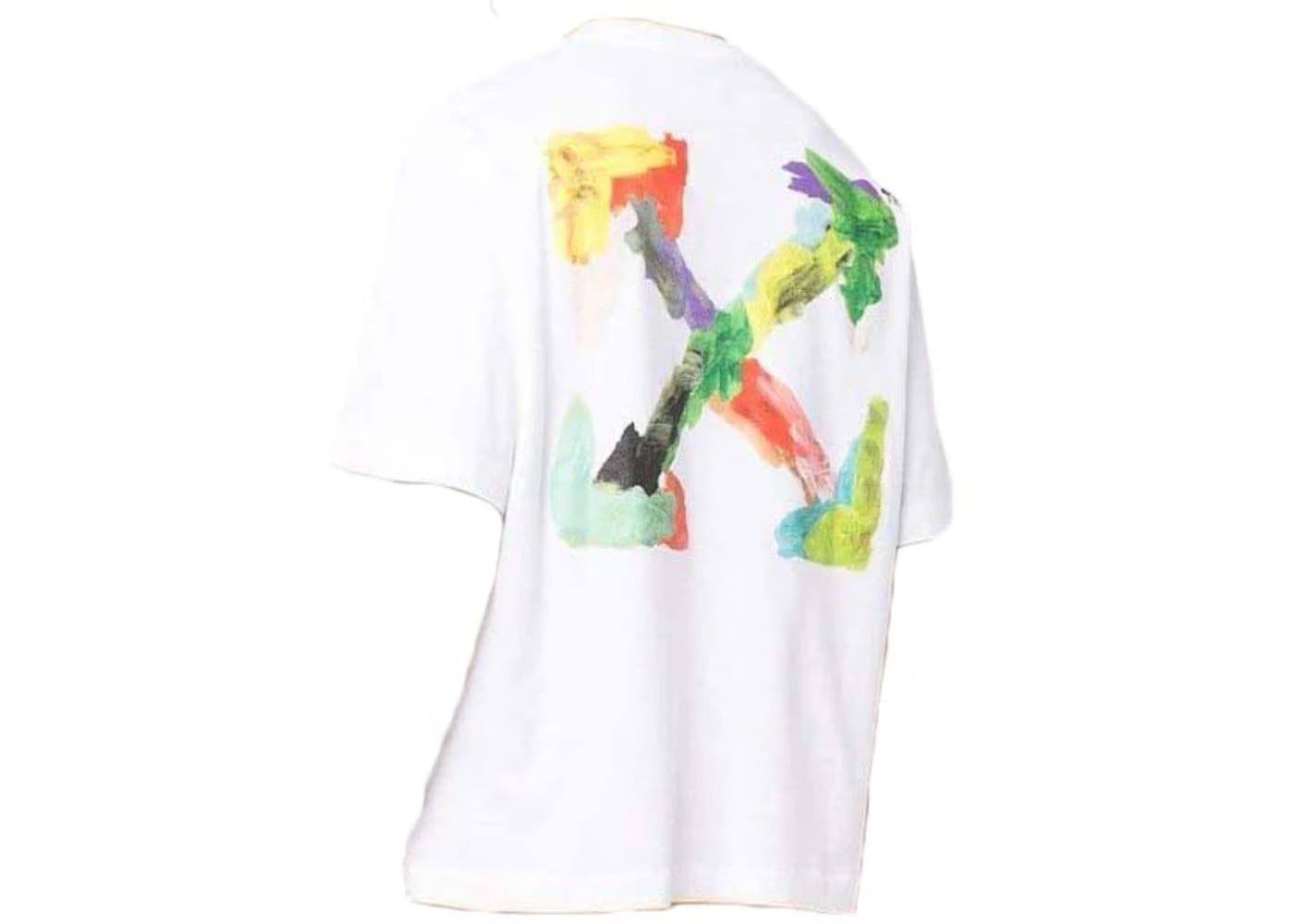 Off-White Brush Arrow Skate T-Shirt White/Multicolor