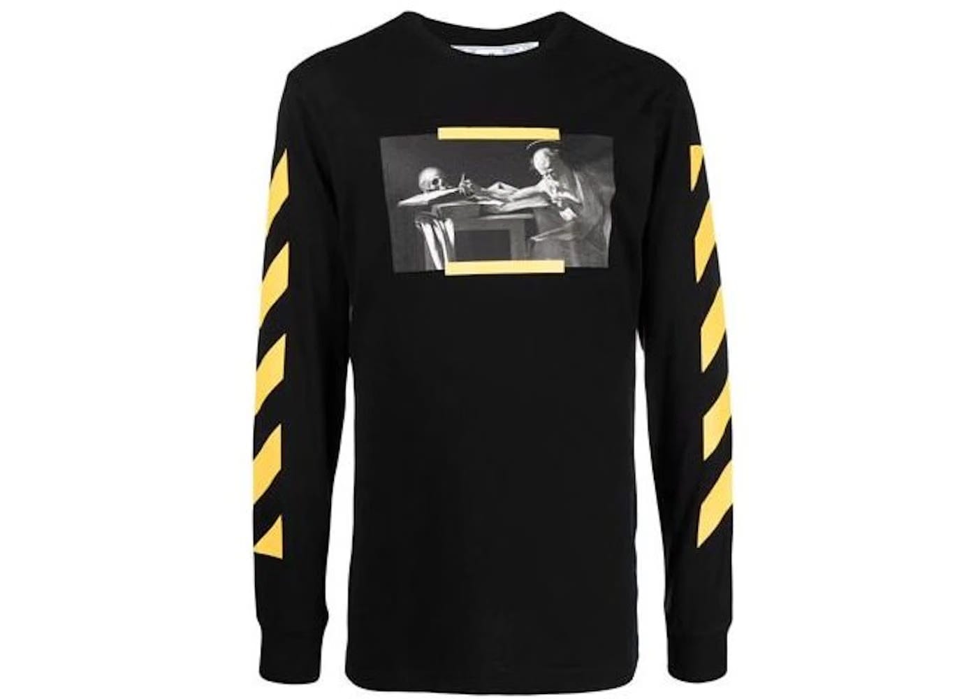 Off-White Caravaggio Painting Long-Sleeve T-Shirt Black