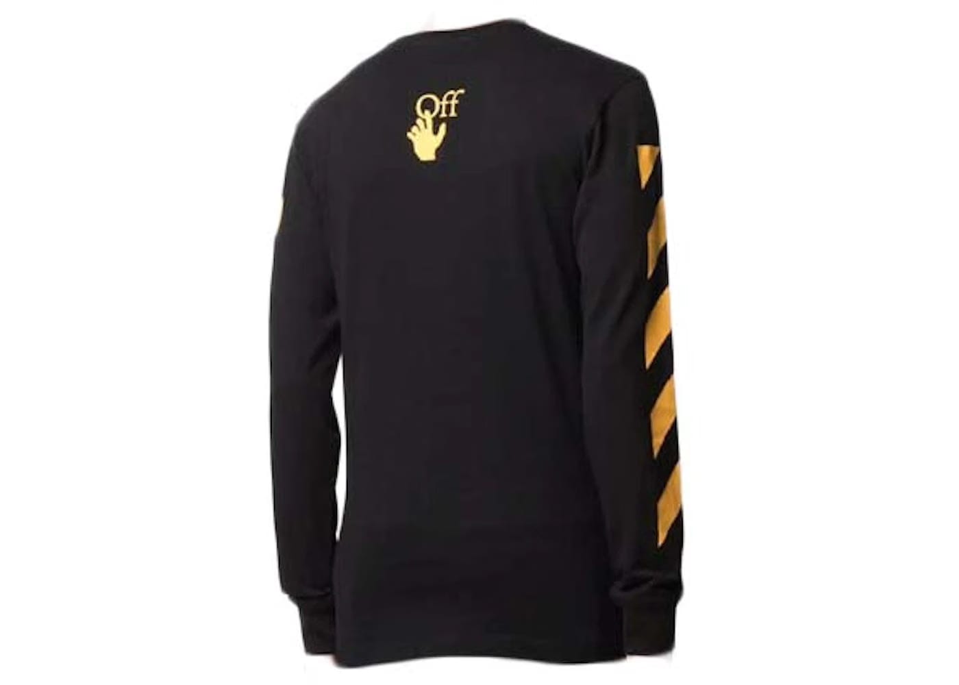 Off-White Caravaggio Painting Long-Sleeve T-Shirt Black