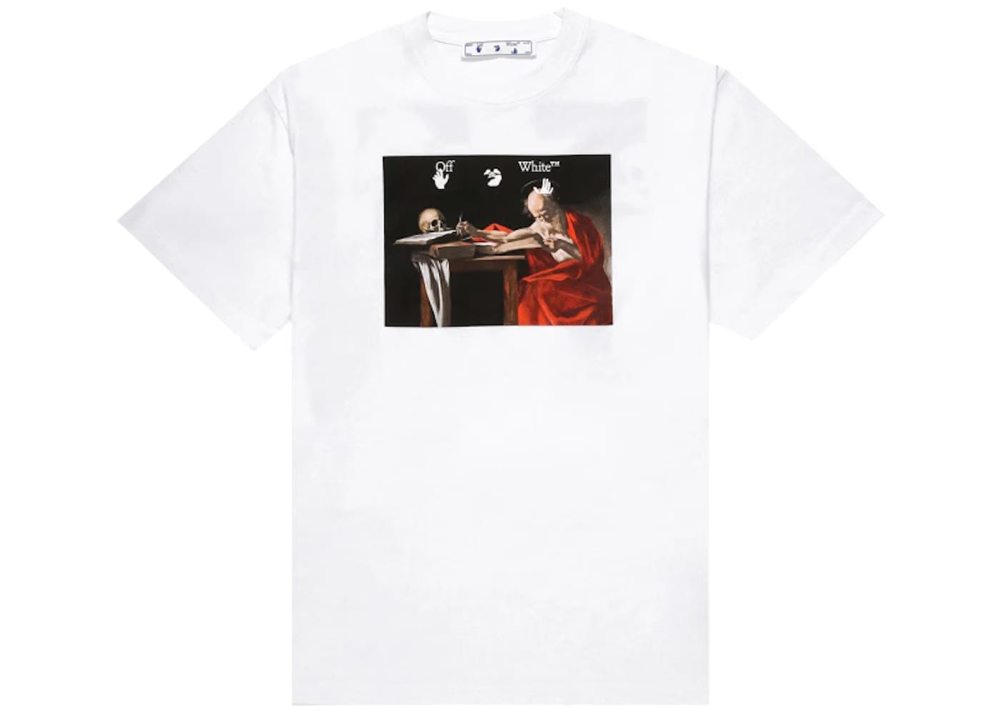 Off-White Caravaggio S/S Over T-Shirt White/Red
