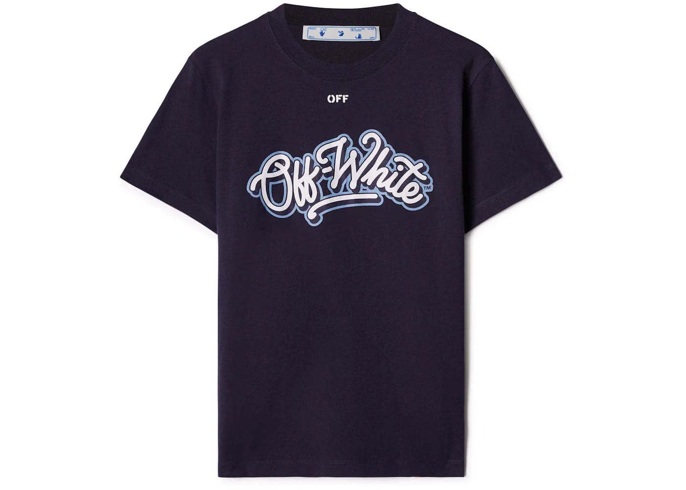Off-White Chicago Bulls T-Shirt Navy/White/Light Blue