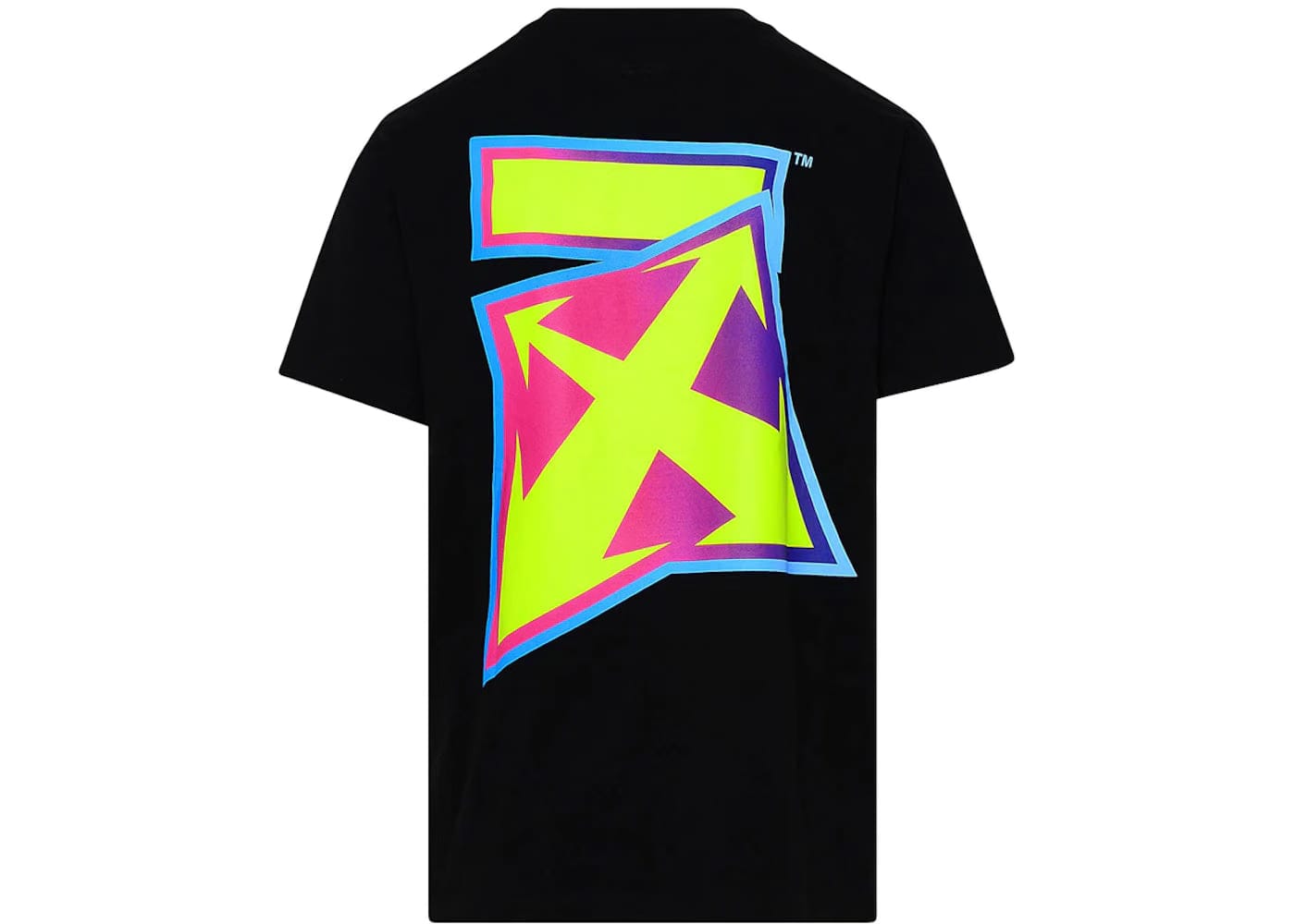 Off-White Degrade Thunder T-Shirt Black
