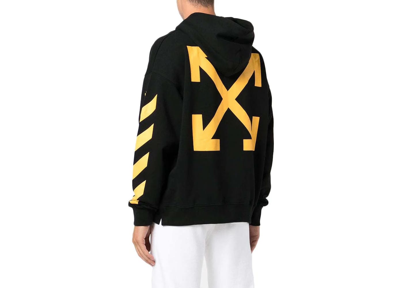 Off-White Caravaggio Printed Hoodie Black/White