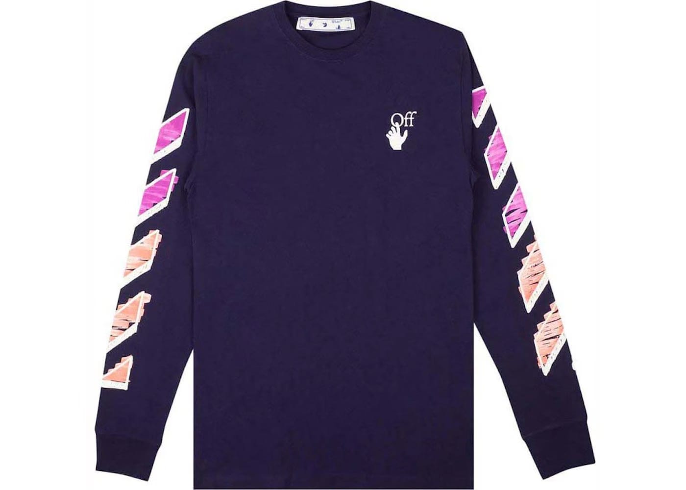 Off-White Diag Marker T-Shirt Purple