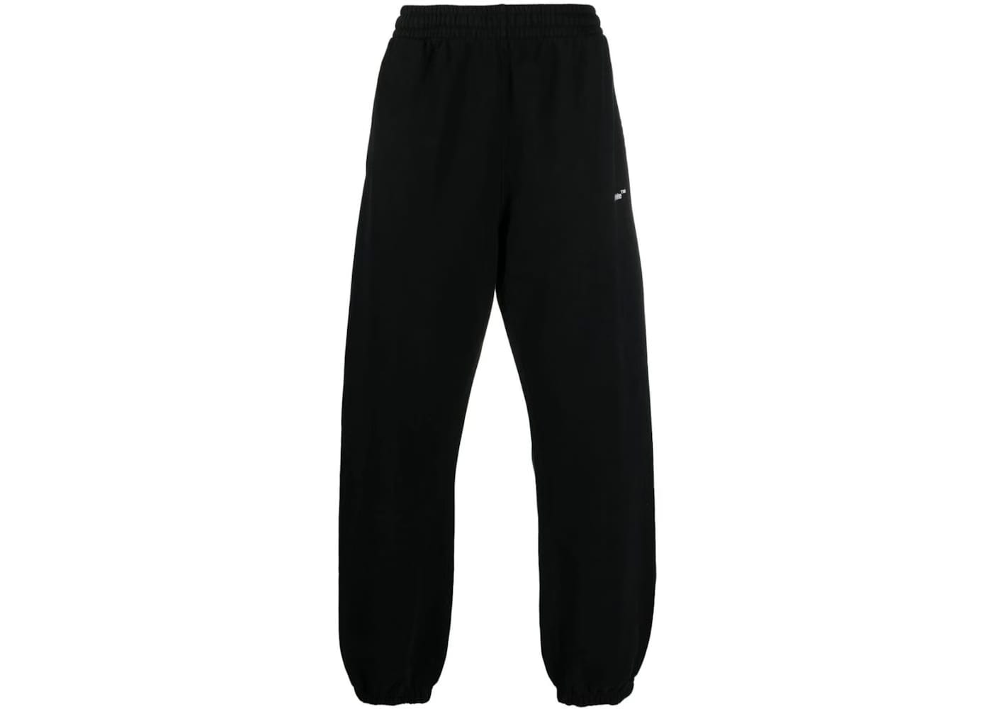 Off-White Diag Helvetica Slim Sweatpant Black