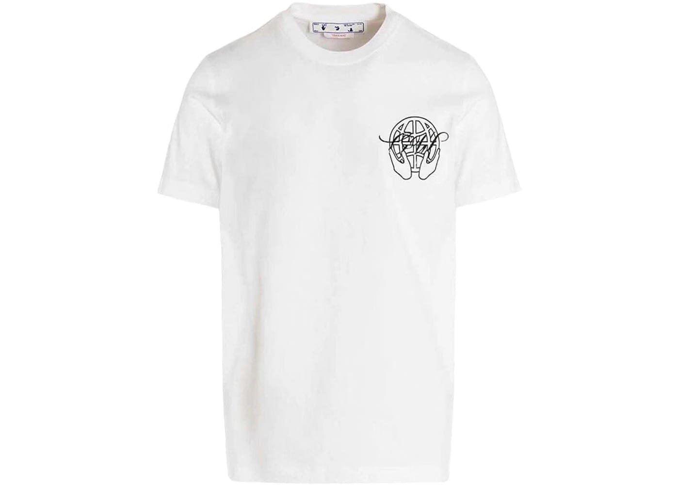 Off-White Hand Arrow Over T-Shirt White/Black