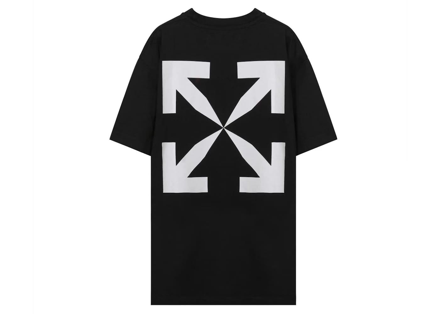 Off-White Monalisa Shorts-Sleeve Over T-Shirt Black/White